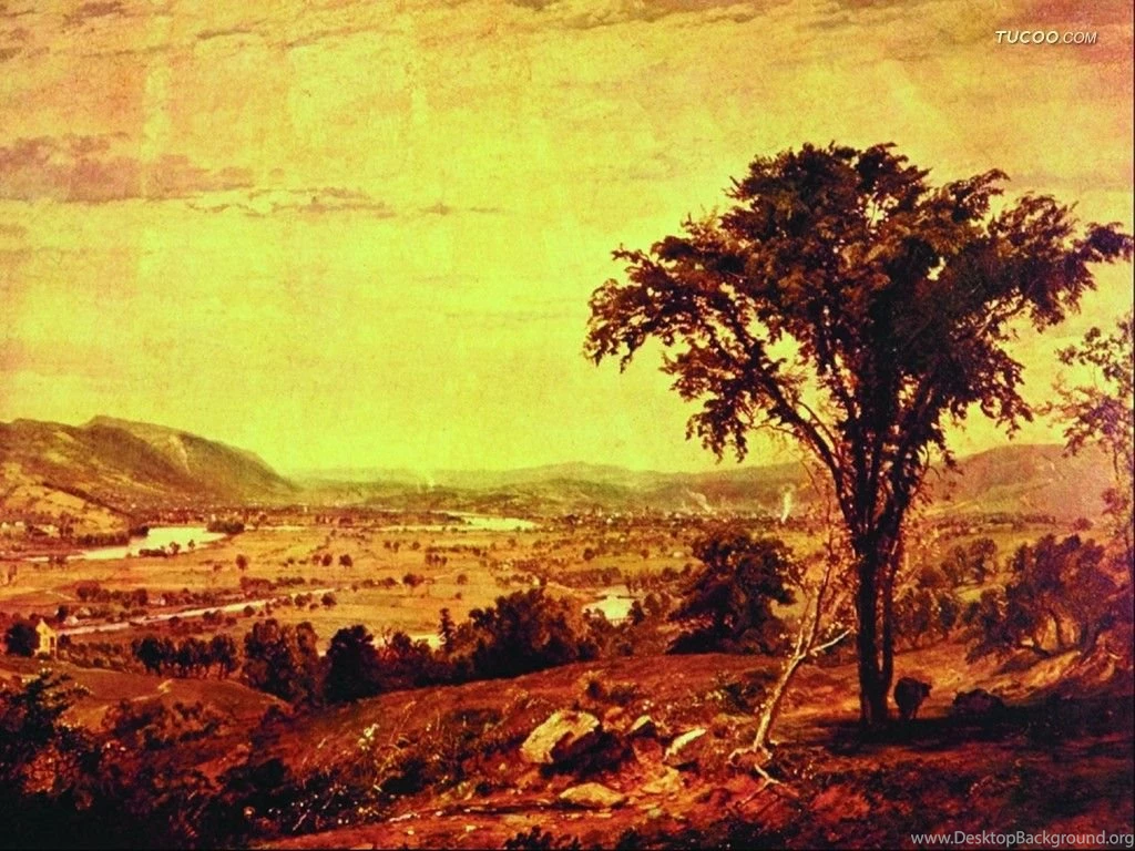 Masterpieces Of Western Landscape Oil Paintings 1024x768 NO.28 ...