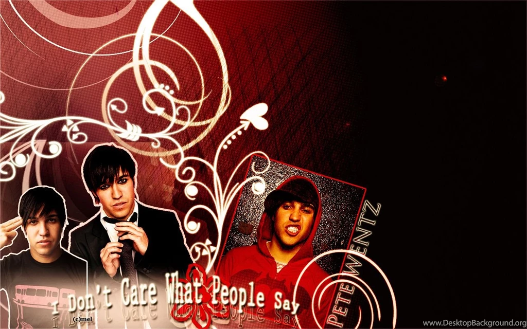 Pete Wentz I Dont Care Walli   Pete Wentz Wallpapers (4728434)   Fanpop
