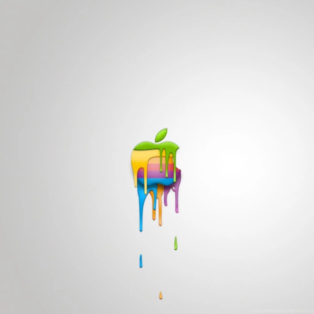 Dripping Apple iPad Wallpapers Download