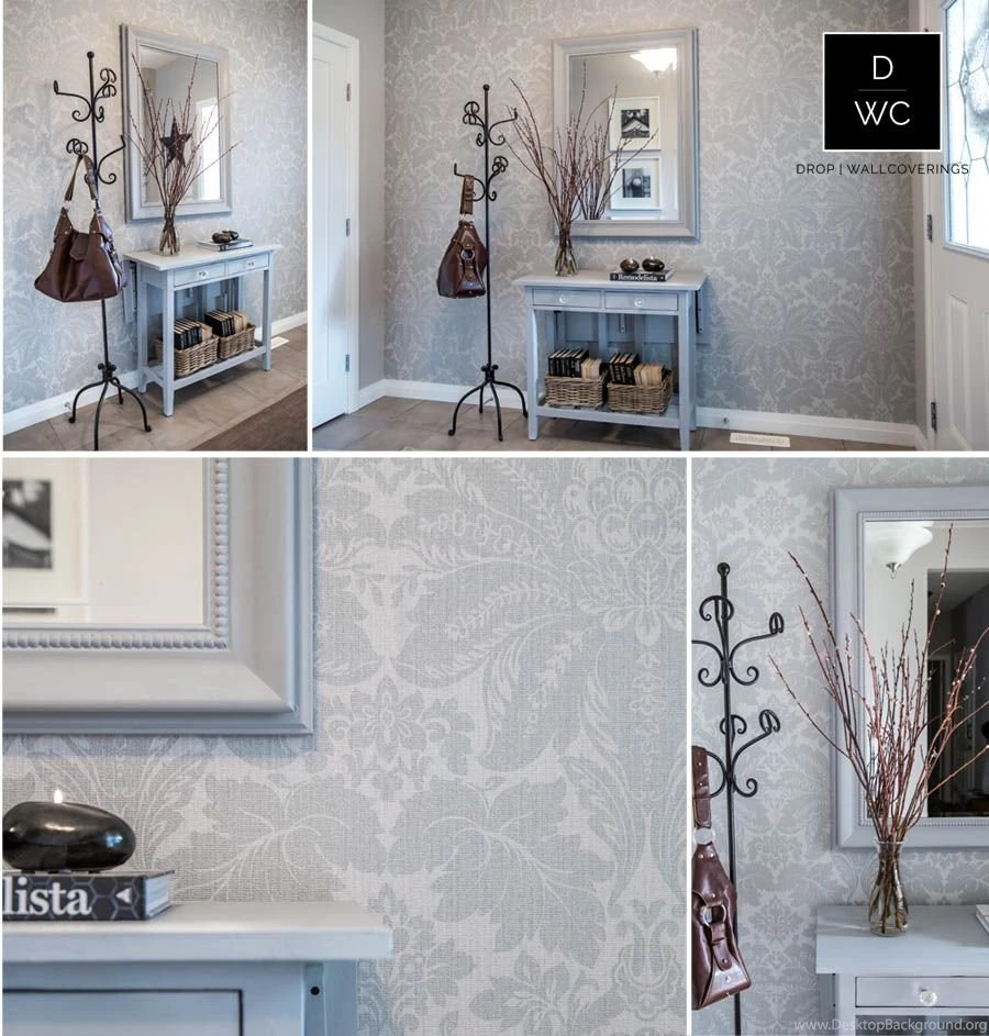 Floral Damask By Calgary Paperhanger And Supplier