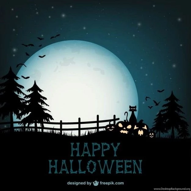 Happy Halloween Backgrounds Vector