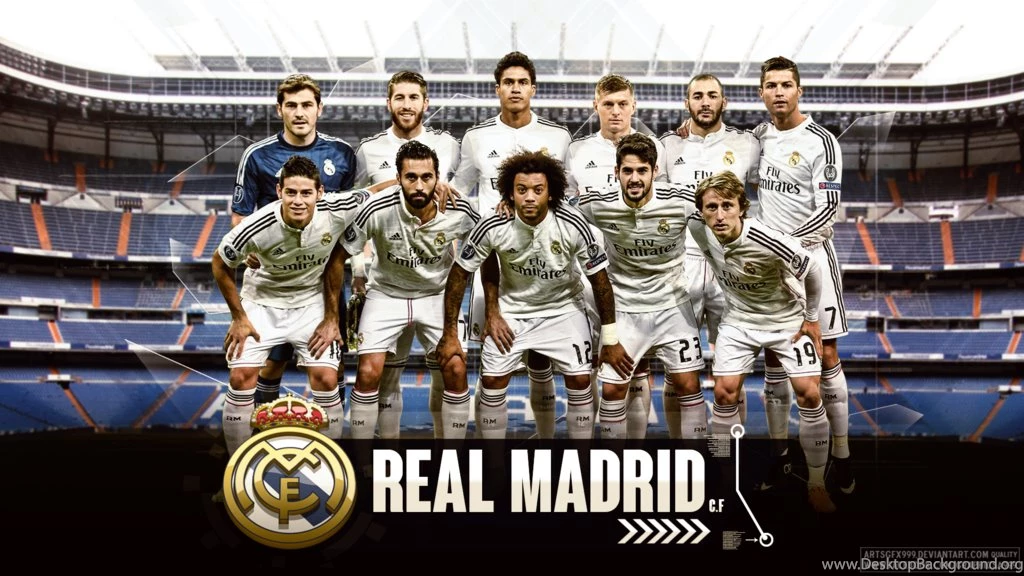 Real Madrid CF Team 2014/15 By ArtsGFX999 On DeviantArt