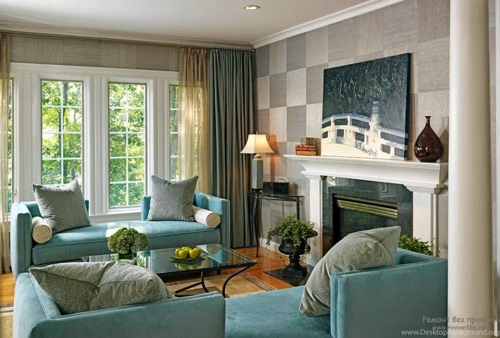 Creative pattern of wallpaper for living rooms.jpg