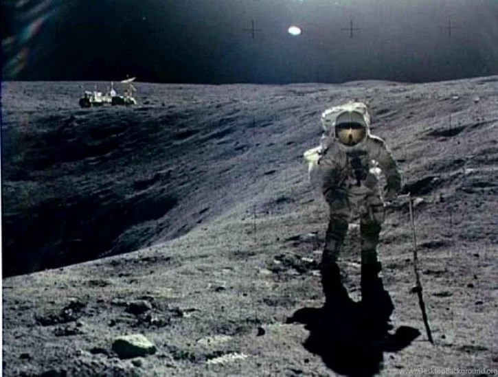 A Man Walking On Two Moons (page 3) Pics About Space