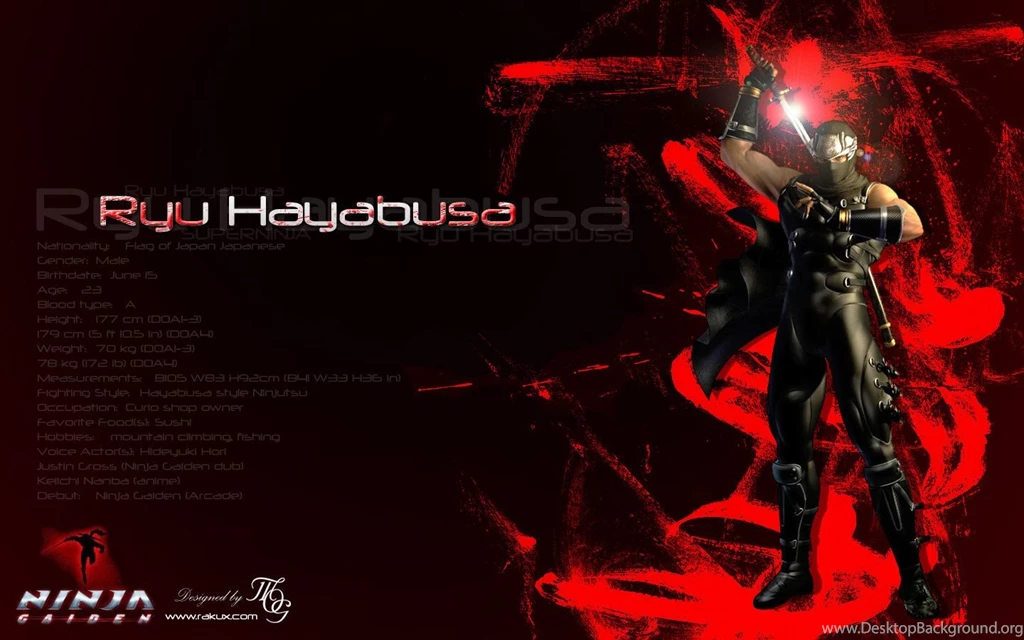 Ninja Gaiden Ryu Hayabusa By RakuX On DeviantArt