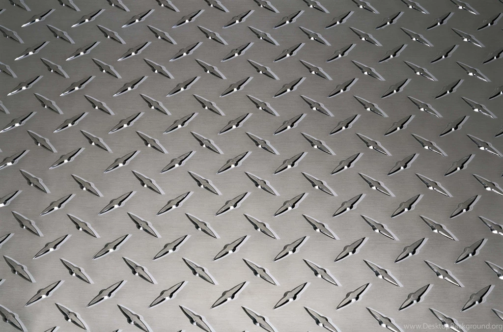 Abstract Multicolor Metal Diamond Plate