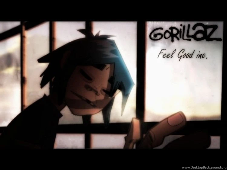 Wallpapers Music > Wallpapers Gorillaz Gorillaz Feel Good Inc. By ...