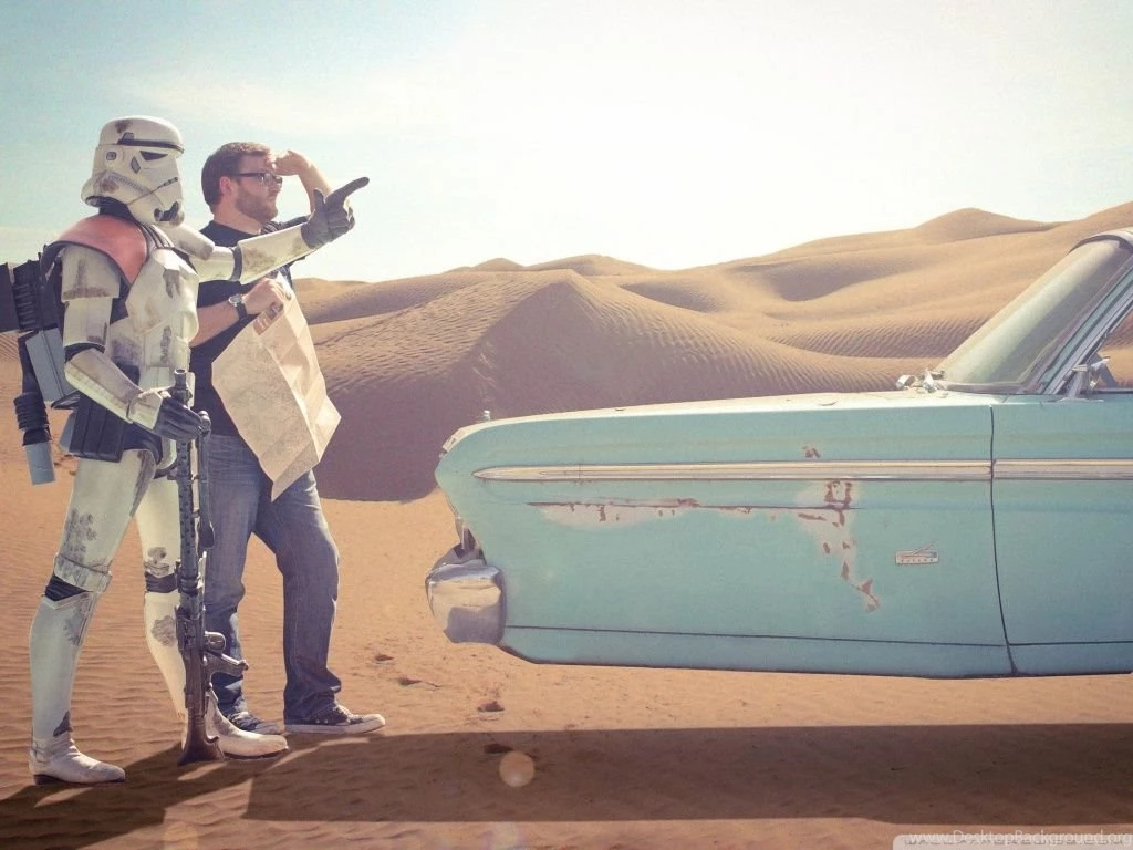 Star Wars Stormtrooper Desert HD Desktop Wallpapers : High ...