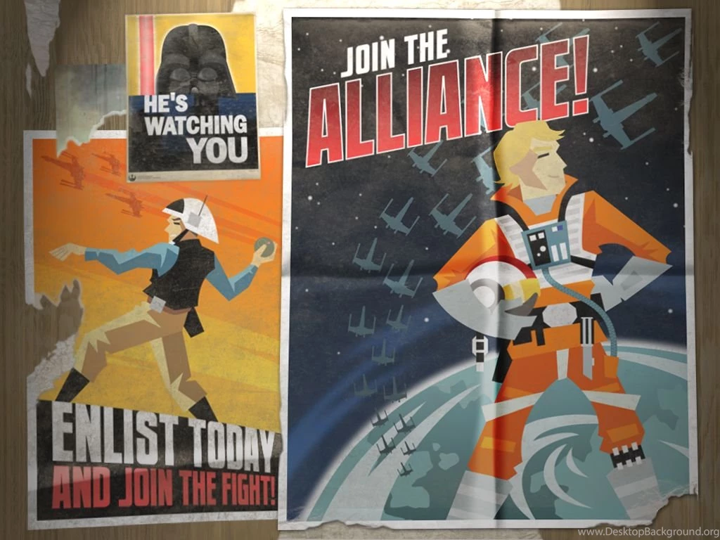 Star Wars Miniature Maps: VINTAGE WALLPAPER