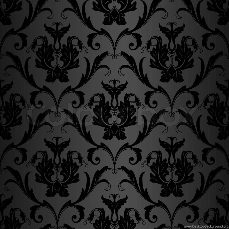 Seamless Black Wallpapers Pattern