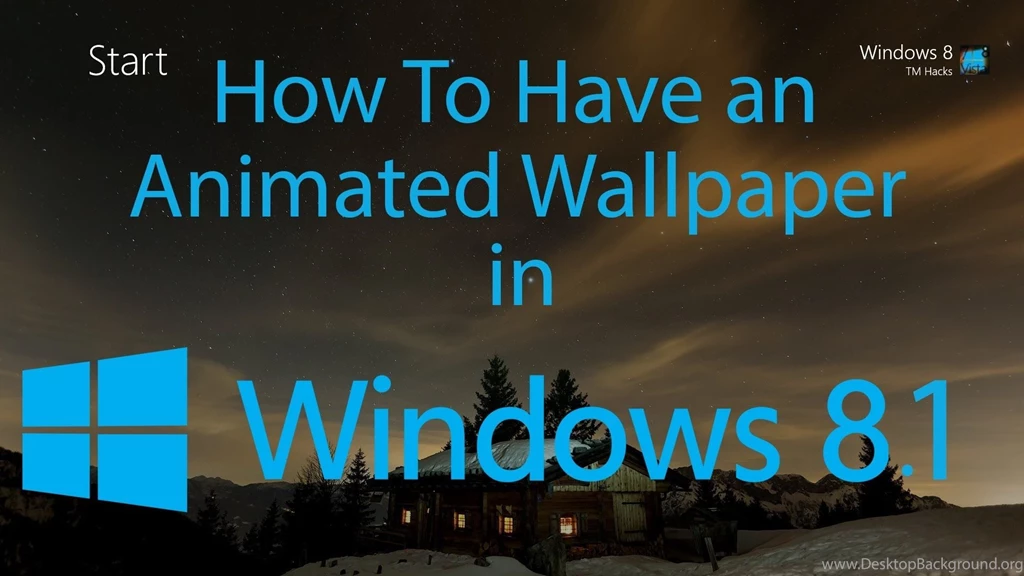 How To Have An Animated Wallpapers In Windows 8.1 YouTube