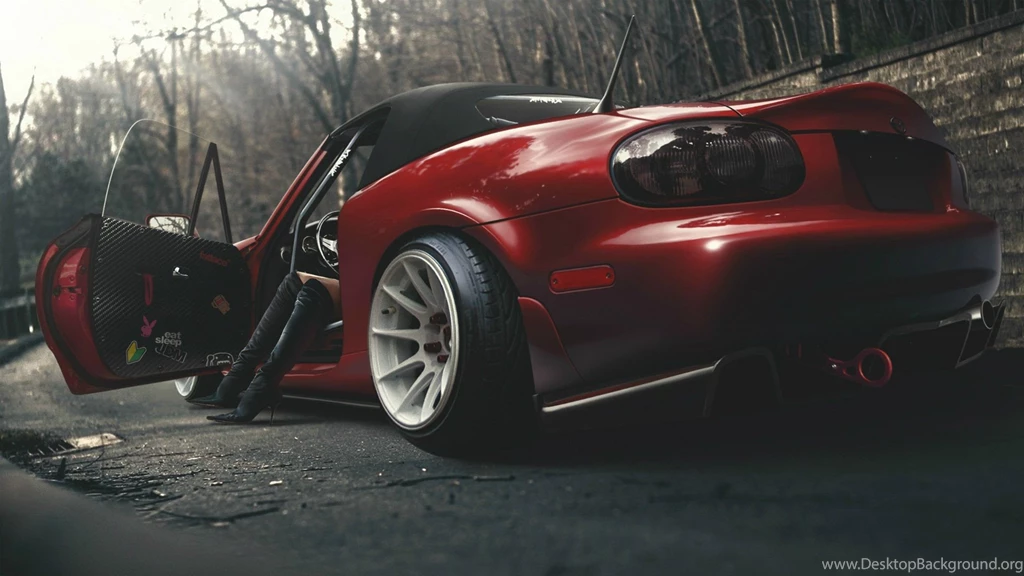 Red Mazda Miata MX 5 Wallpapers And Images   Wallpapers, Pictures ...