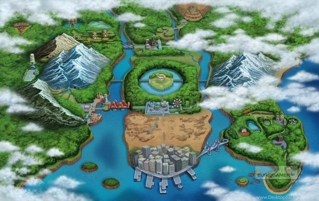 Pokemon White Desktop Wallpapers