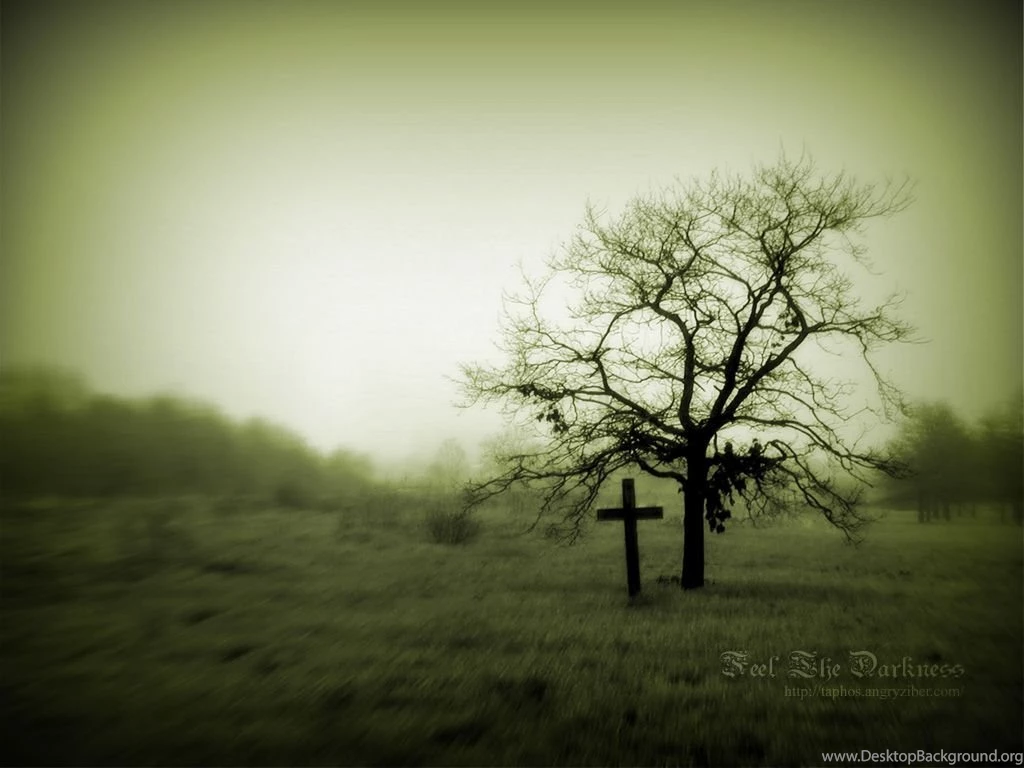 Lonely Grave And A Dead Tree By Taphosarts On DeviantArt