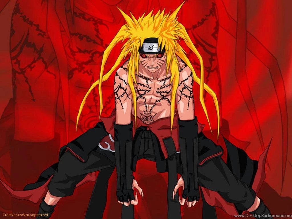 Wallpapers To Love Ru Naruto Nine Tailed Akatsuki 1024x768 ...
