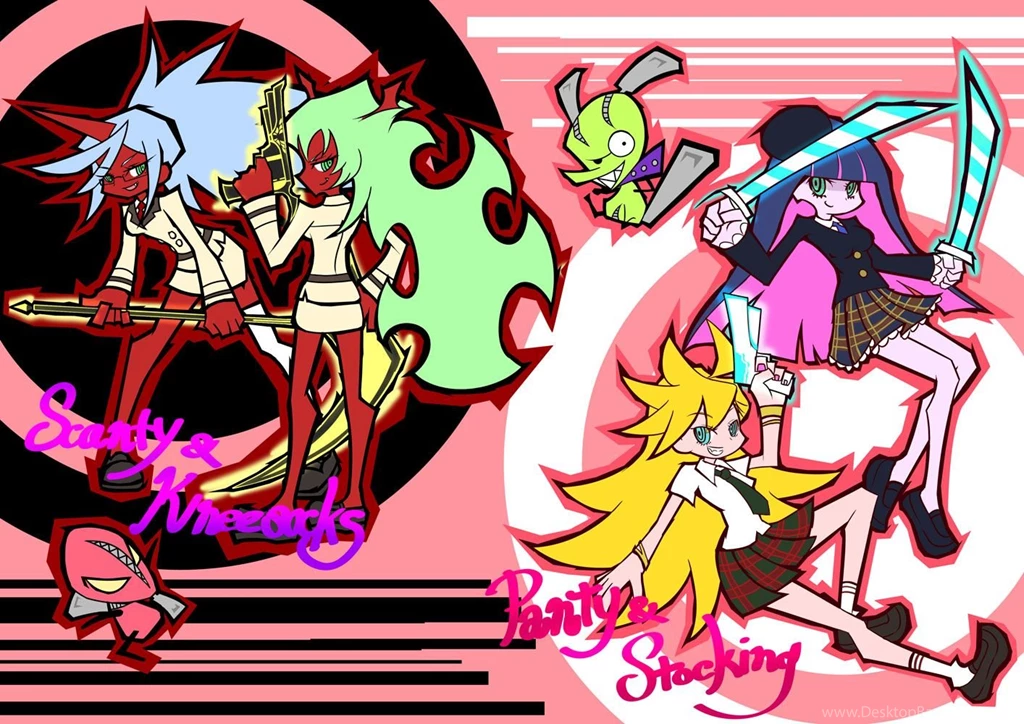 Panty & Stocking With Garterbelt Computer Wallpapers, Desktop ...