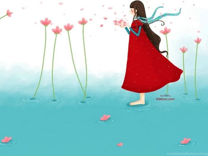 Dreamy Girl Beautiful Echi Illustration Wallpapers 19 Wallcoo.net