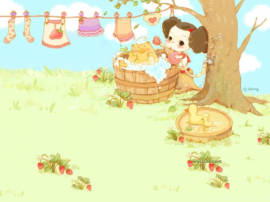 Korean Ddung Dolls Illustrations : Korean Ddung Doll Art Painting ...