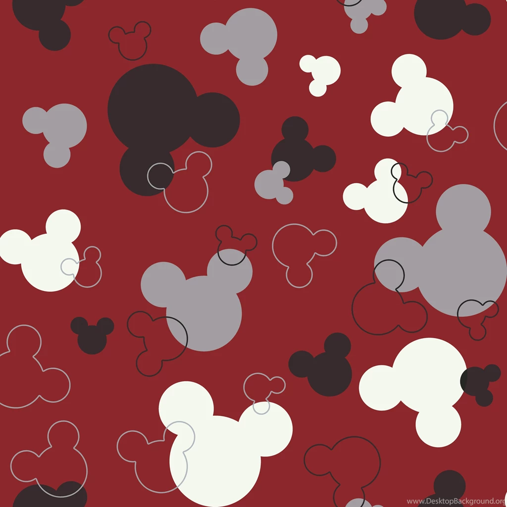 Red Mickey Mouse Head Wallpapers Interior Mall