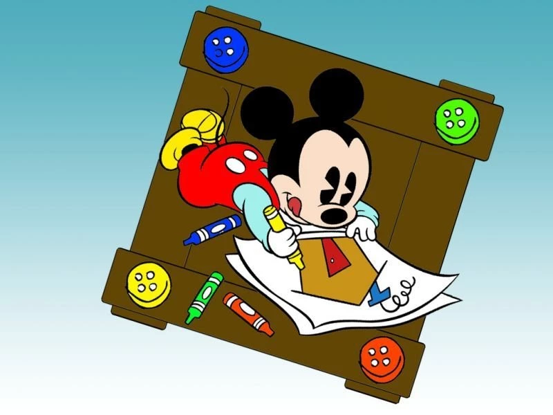 Mickey Mouse Wallpapers » Blog Archive » Baby Mickey Coloring ...