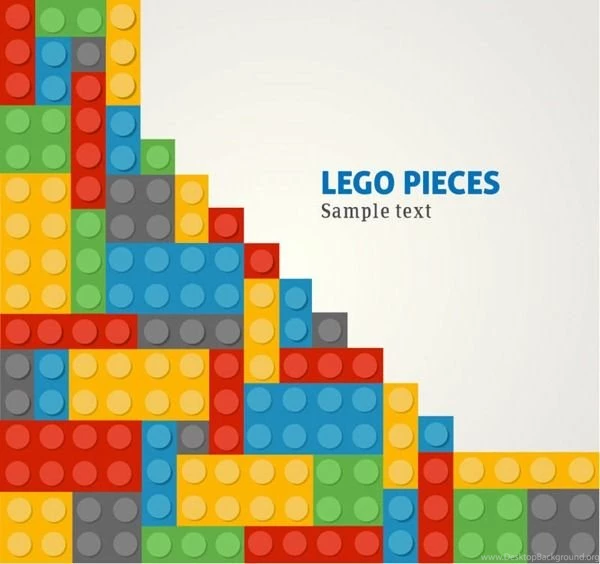 Lego Backgrounds Color Vector Graphics