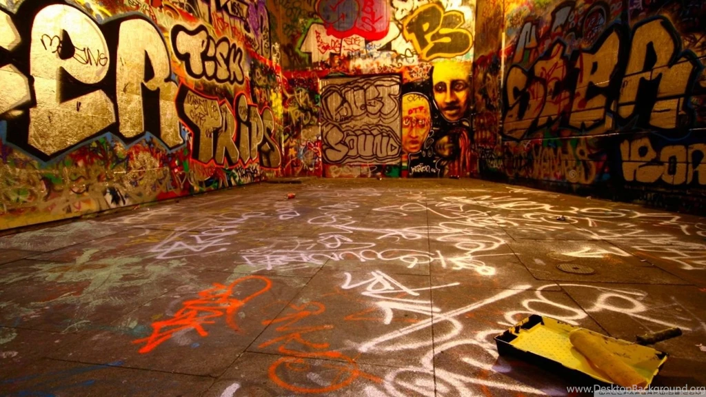 Graffiti Room HD Desktop Wallpapers : High Definition : Fullscreen ...