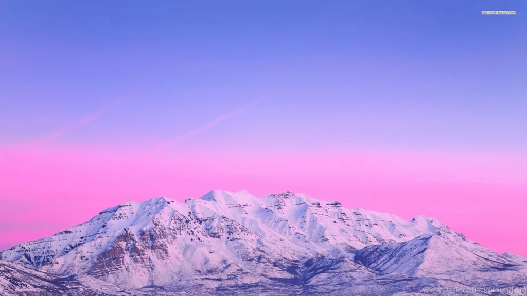 Snow Covered Mountain Tops Wallpapers