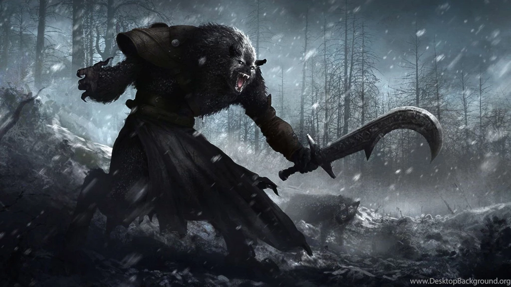 Werewolf With A Machete, Fantasy, 1920x1080 HD Wallpapers And FREE ...