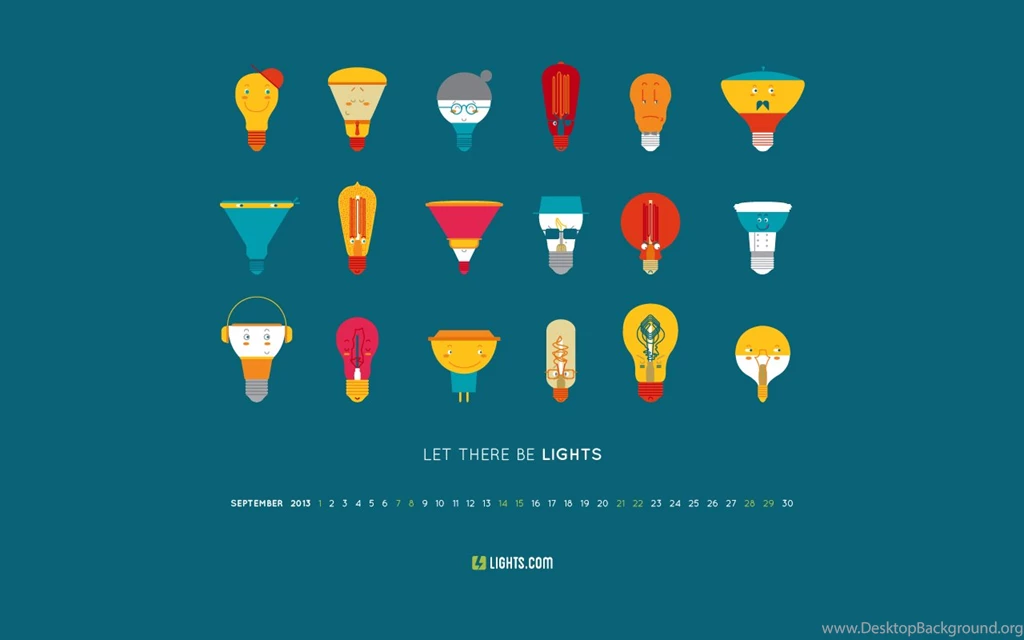 Free Lights.com Desktop And Mobile Wallpaper!