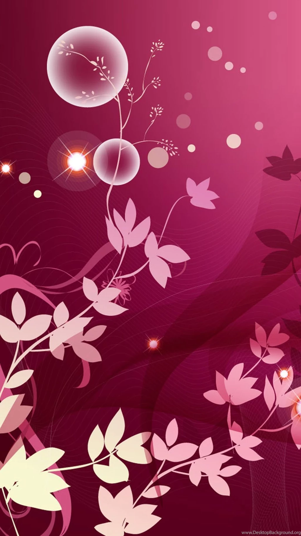 Great Colorful Plants Fantasy LG G3 Smartphone Wallpapers