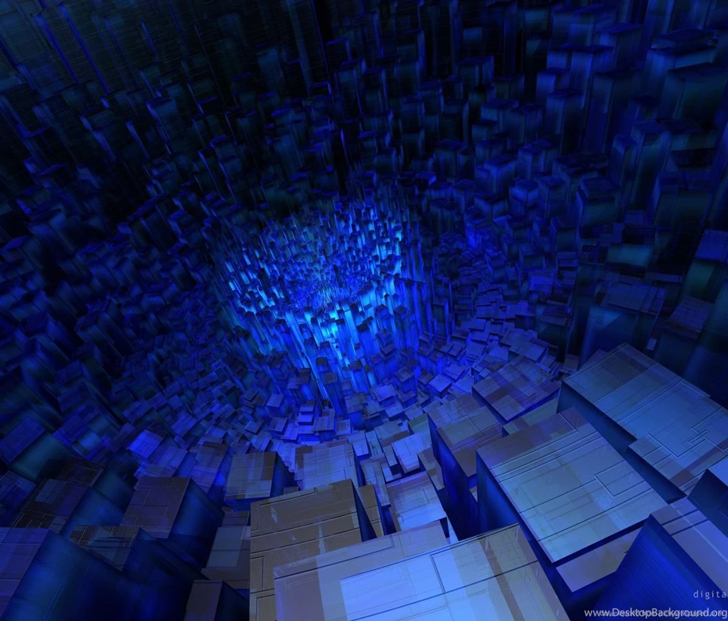 Download Blue Blocks Cavern Wallpapers For Samsung Galaxy Tab