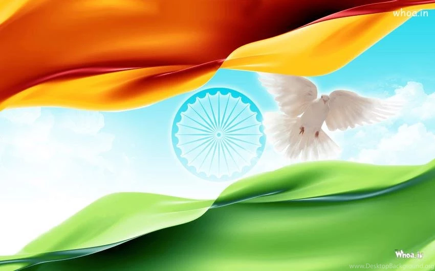 India Flag Art Hd Wallpapers For Desktop