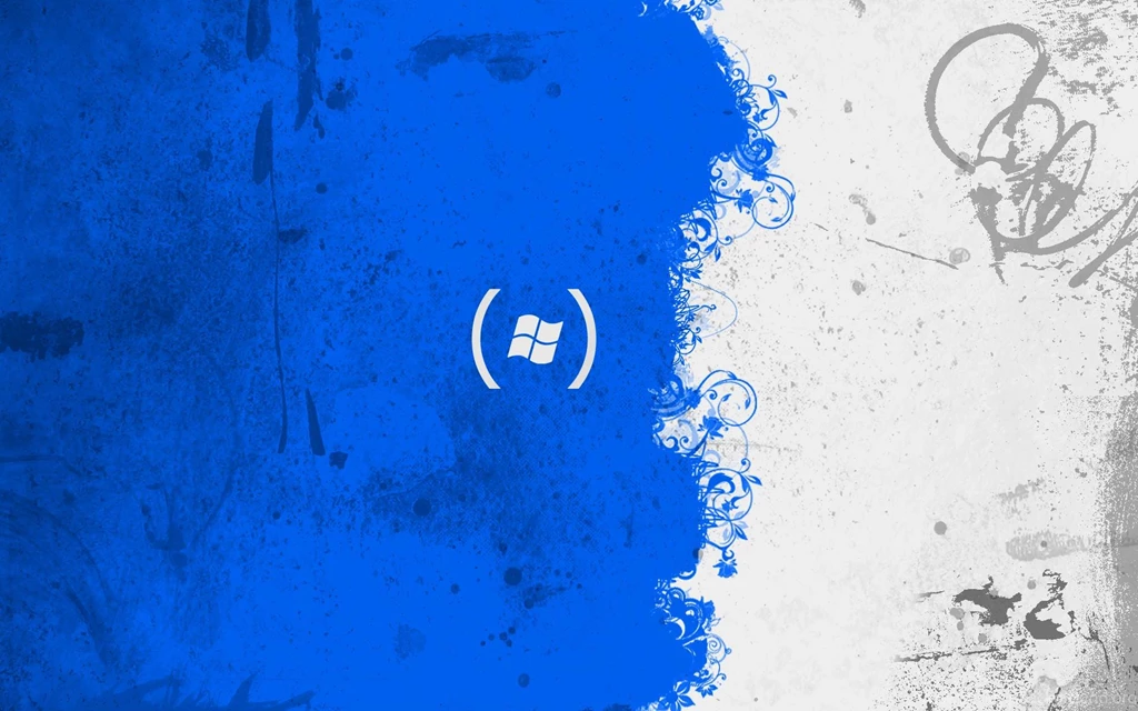 Blue White Windows Wallpapers Desktop