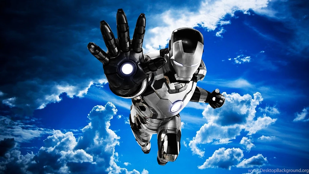 Iron Man Mk. 42 Black+White Wallpapers By 666Darks On DeviantArt