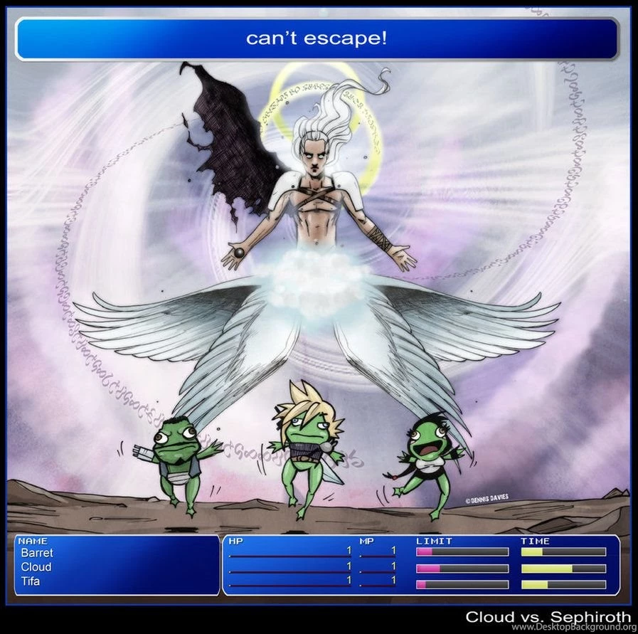 Cloud Vs Sephiroth By CitizenWolfie On DeviantArt