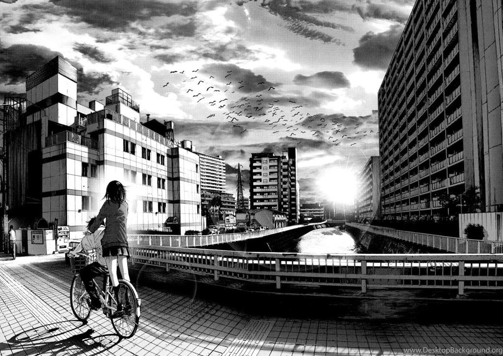 Black And White City Scenery Wallpapers