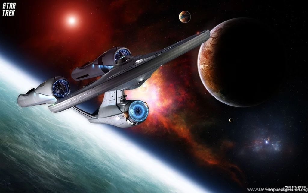 Star Trek USS Enterprise Discovering New Planets, Free Star Trek ...
