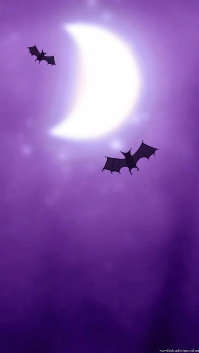 Purple Bats iPhone 5 Wallpapers (640x1136)