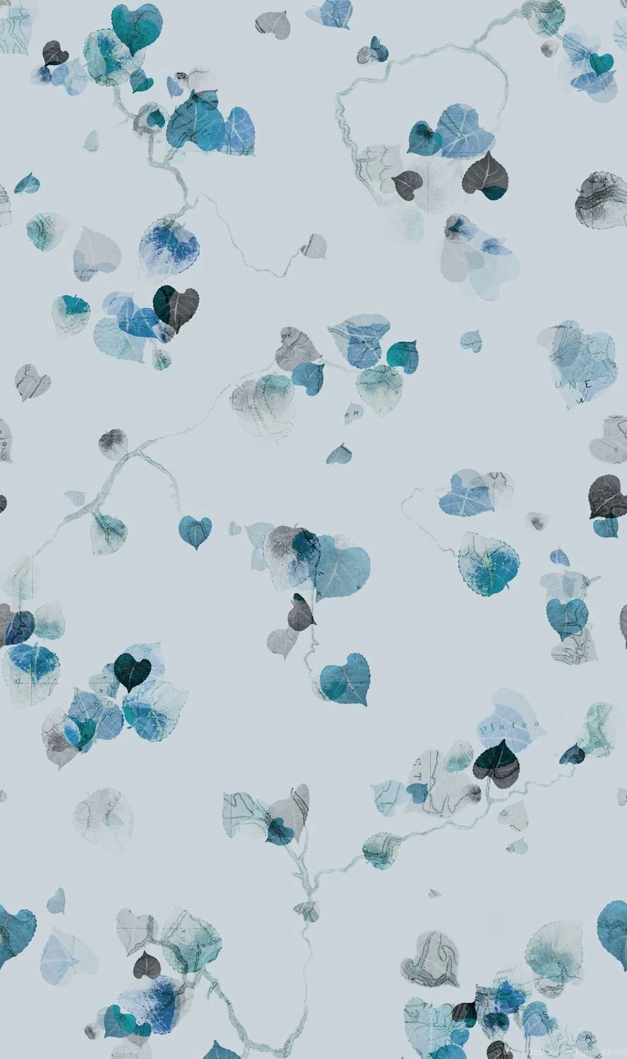 Floral Wallpapers / Linen / Contemporary VERTERE Trove