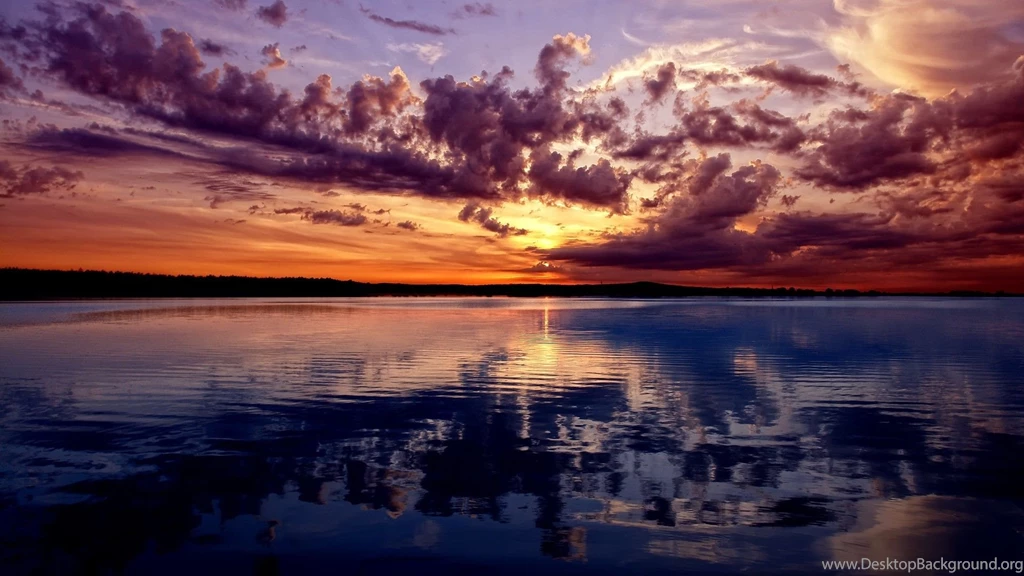 Beautiful Sky In Sunset Wallpapers