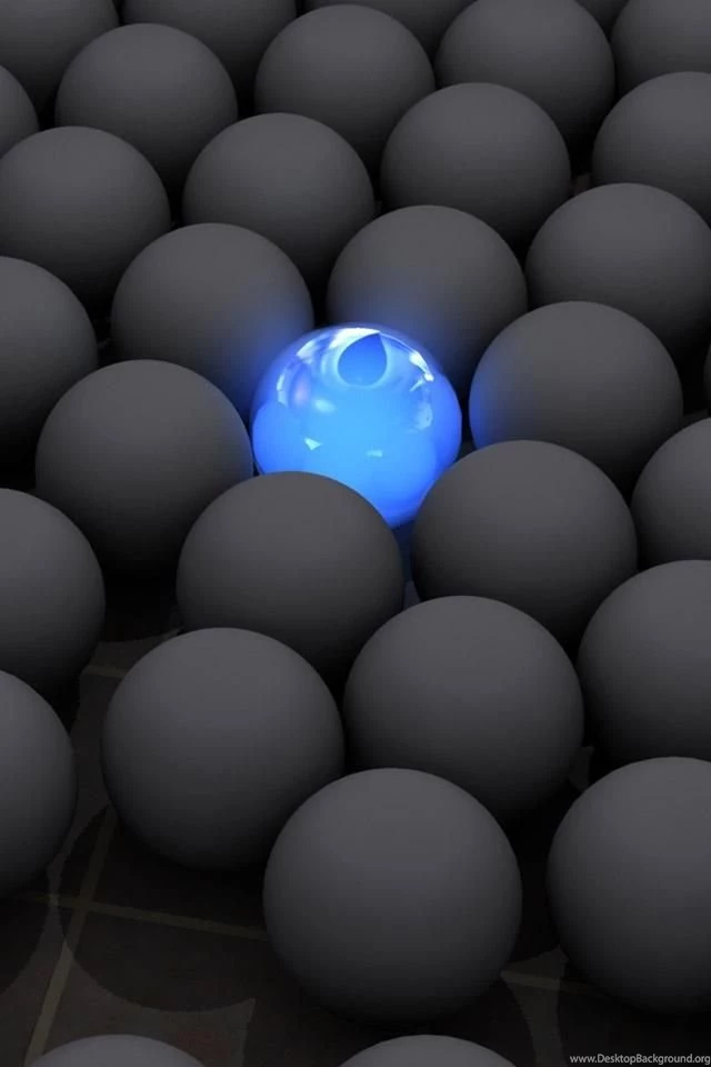 Download Awesome Black Blue Wallpapers For iPhone 3818 640x960 Px ...