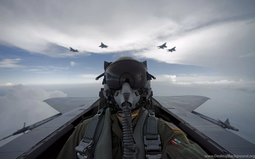 Fighter Pilot Wallpaper.