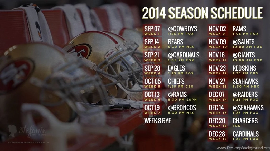 49ers 2014 Schedule: Cell Phone, Desktop Wallpaper, Google ...