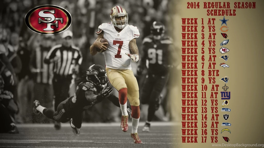 49ers 2014 Schedule: Cell Phone, Desktop Wallpaper, Google ...