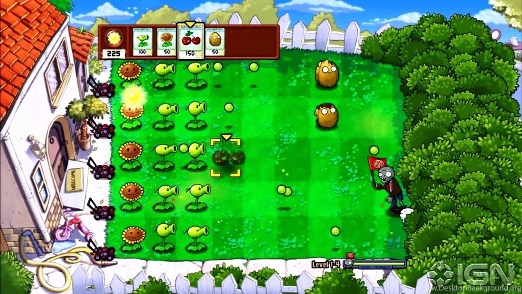 Plants Vs Zombies Wallpapers Plant And Zombie Photos Of Free ...