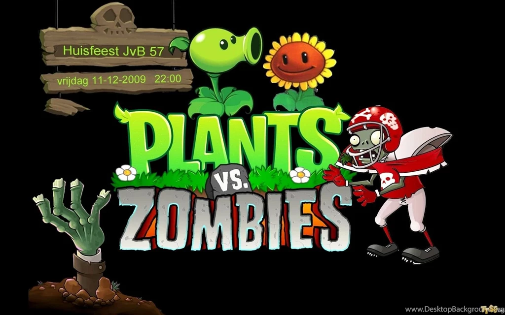 Free Download Plants Vs Zombies Wallpaper: Cartoon By Free ...