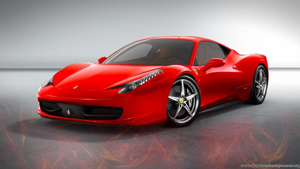 HD Red Ferrari 458 Italia Wallpapers