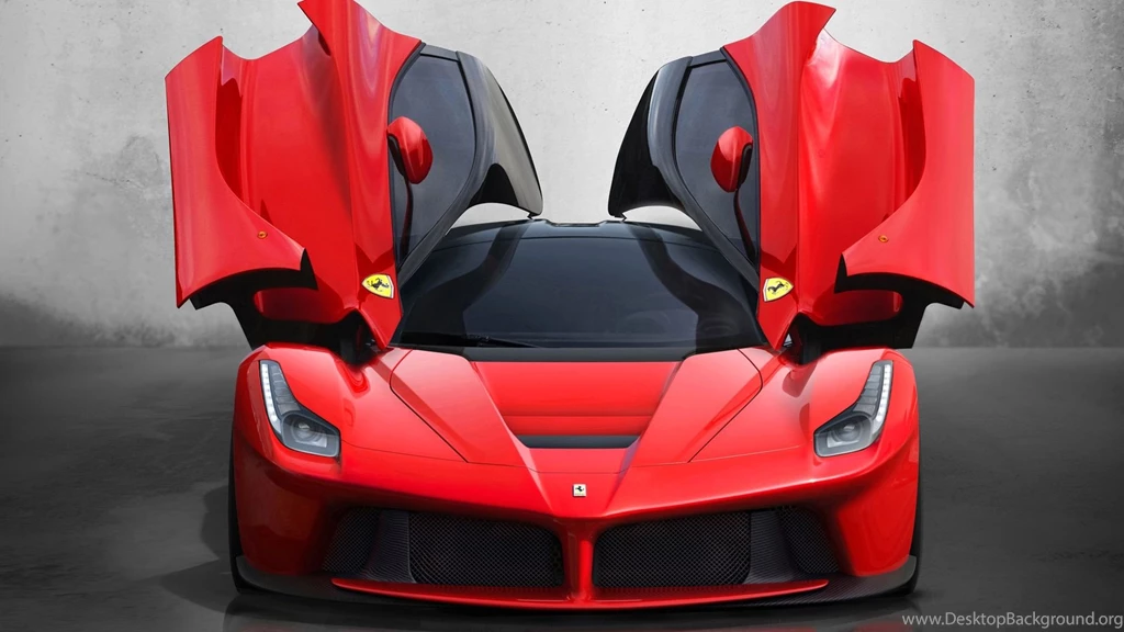 Ferrari LaFerrari Red Car Awesome Wallpapers 19