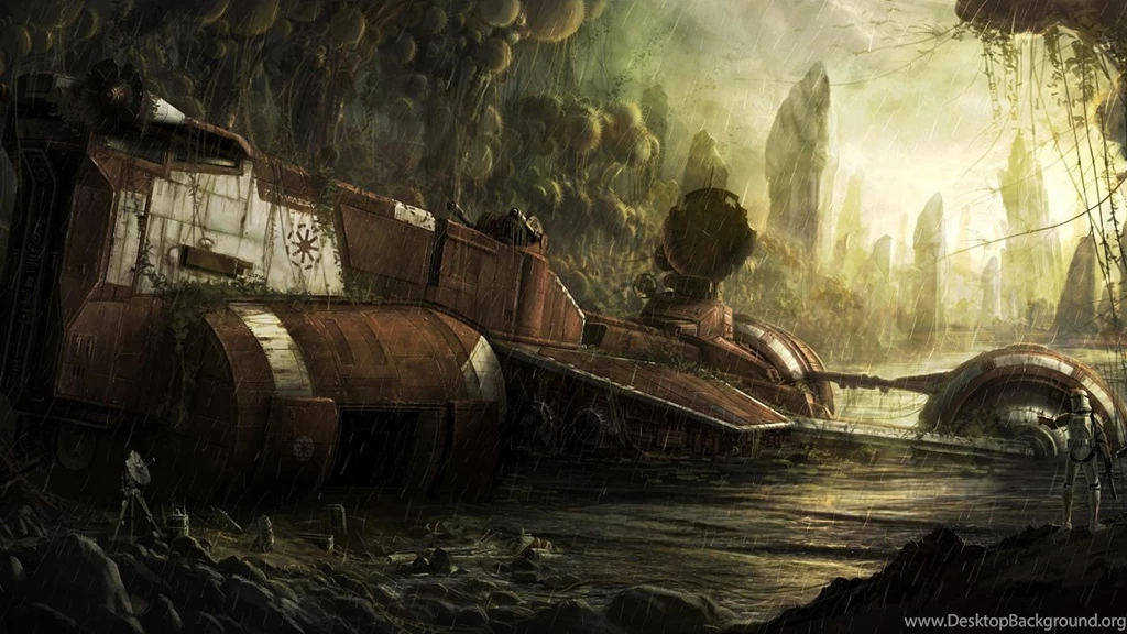 Star Wars Crash Clone Trooper Digital Art Hd Wallpapers   (