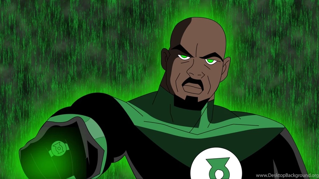 John Stewart Justice League Unlimited Wallpaper.